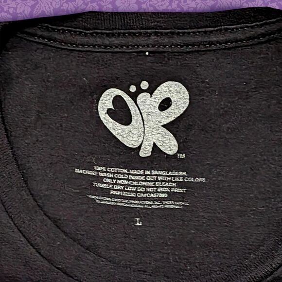 Olivia Rodrigo Black and Purple Guts Graphic Tee | Size L - Picture 5 of 5